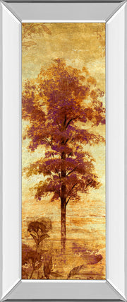 Early Autumn Chill I By Micheal Marcon - Mirror Framed Print Wall Art - Light Brown