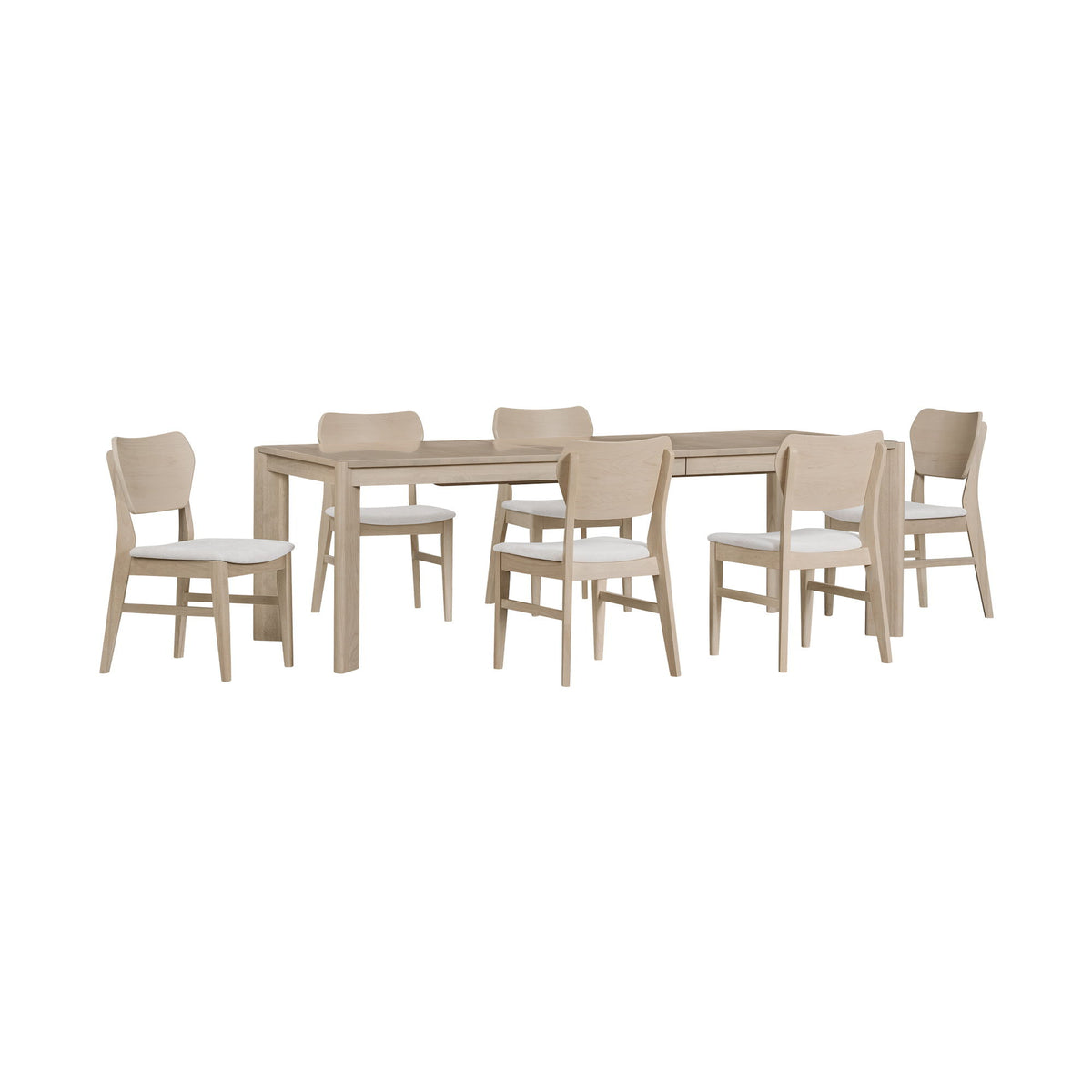 West End - Curved Panel Chair With Ivory Seat