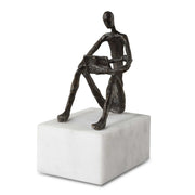 Sit Back Relax And Read - Iron Sculpture