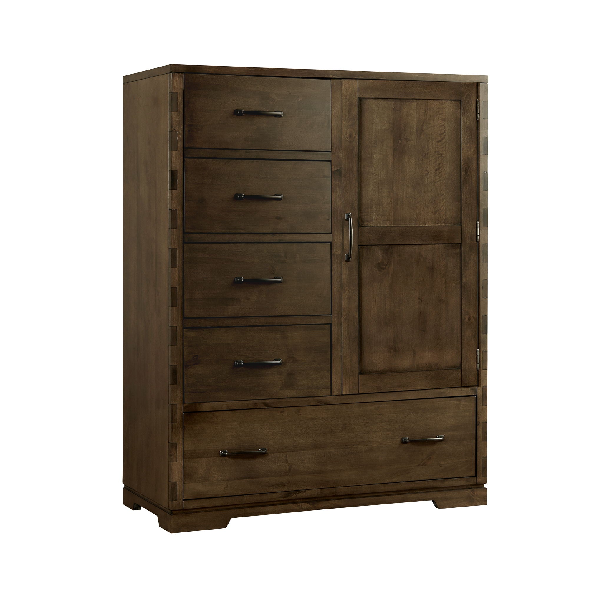 Dovetail - Wood Chifferobe - Graphite