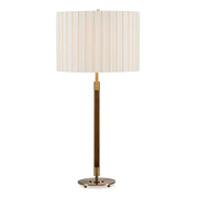 Iliana - Wood Table Lamp - Brass,Gold,Woodtone