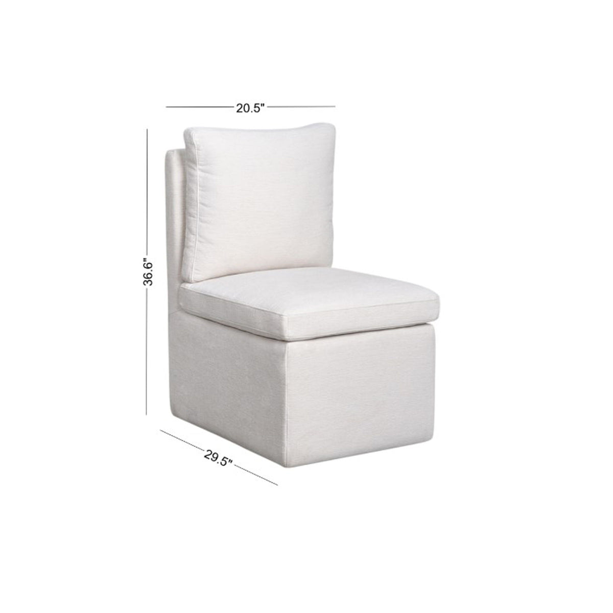 Upholstered Dining Chair Pillow Back