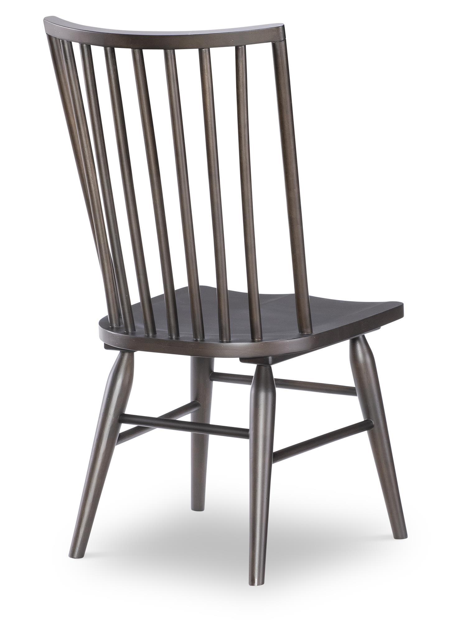 Fenmore - Spindle Side Chair (Set of 2) - Mocha And Distressed Cherry