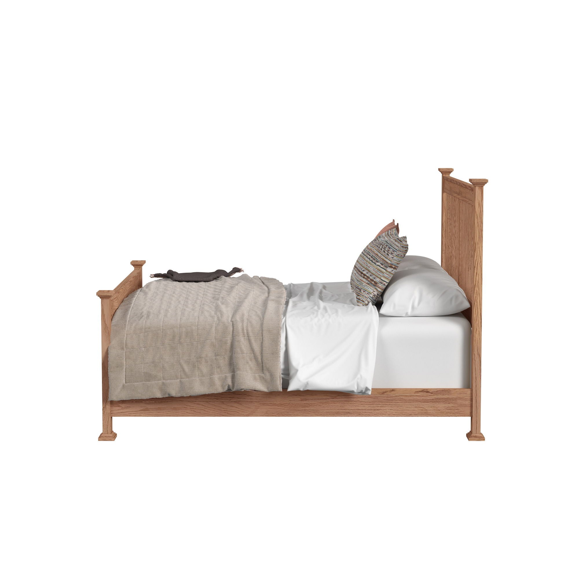 Oak Park - Slat Bed