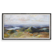 Above - The Lakes Framed Landscape Print - Gray