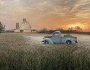 Evening Farm By Nan - Light Brown