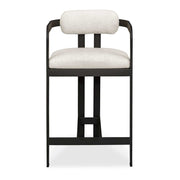 Kalmar - Outdoor Counter Stool - Black / White