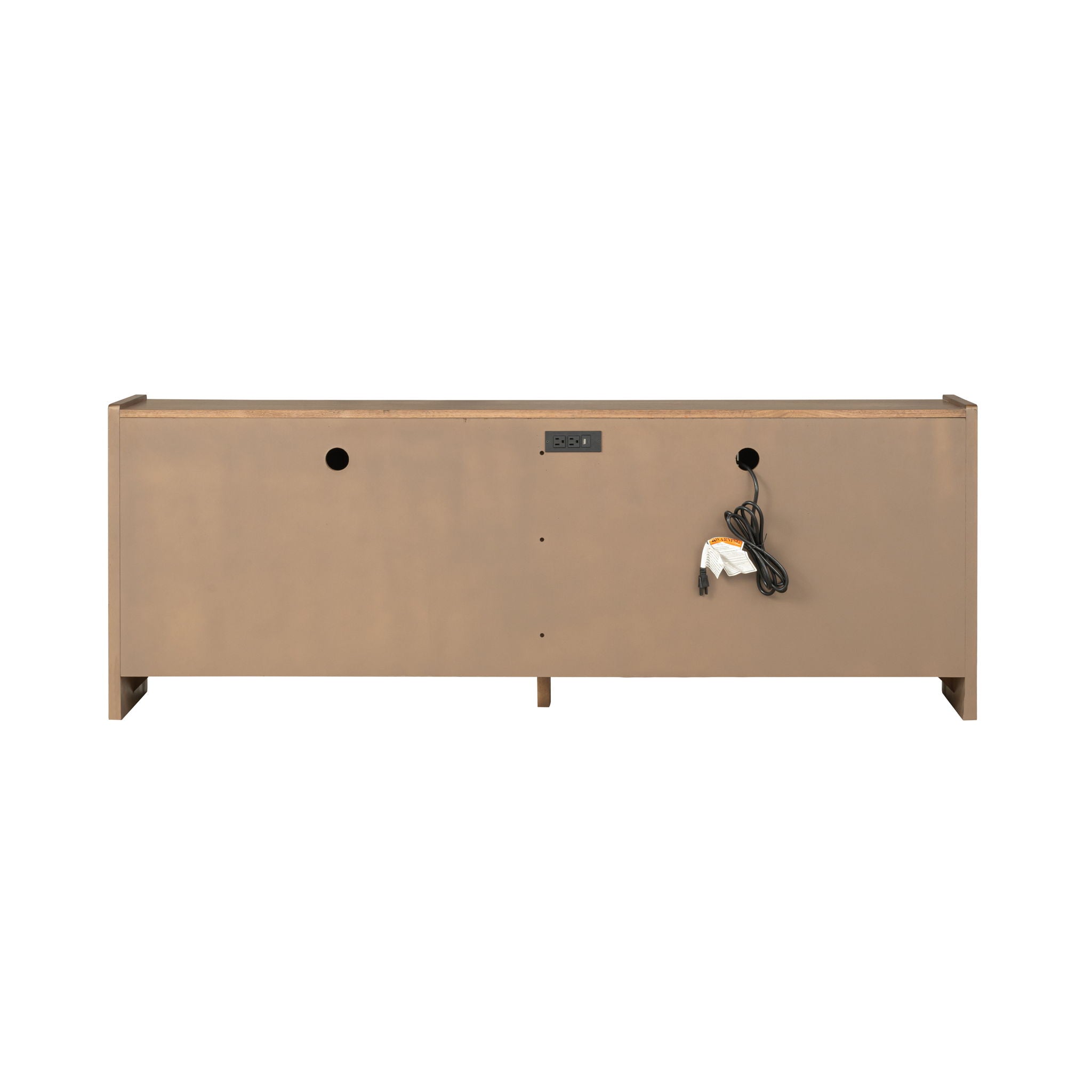 Lincoln - Entertainment Base - Warm Walnut