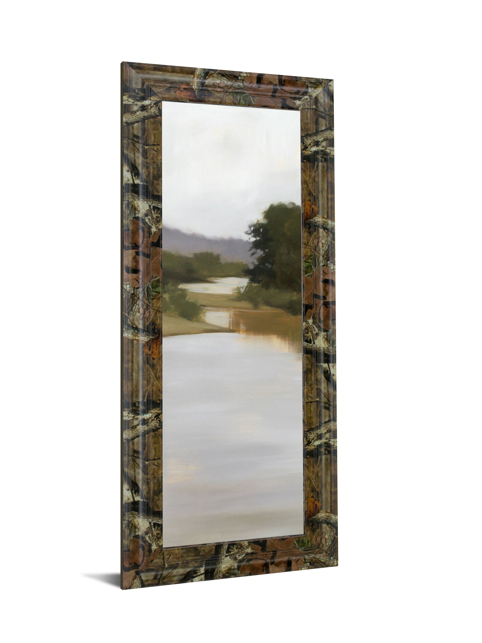 18x42 River Journey By Megan Lightell - Gray