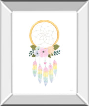 Lets Chase Rainbows IX By Jenaya Jackson - Mirror Framed Print Wall Art - White