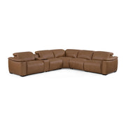 Camden Leather Reclining Sectional