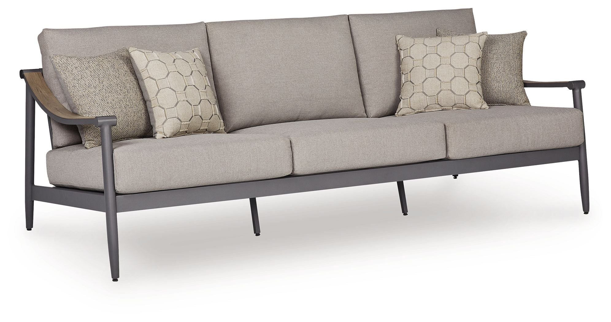 Ocean Beach - Sofa With Cushion - Gray