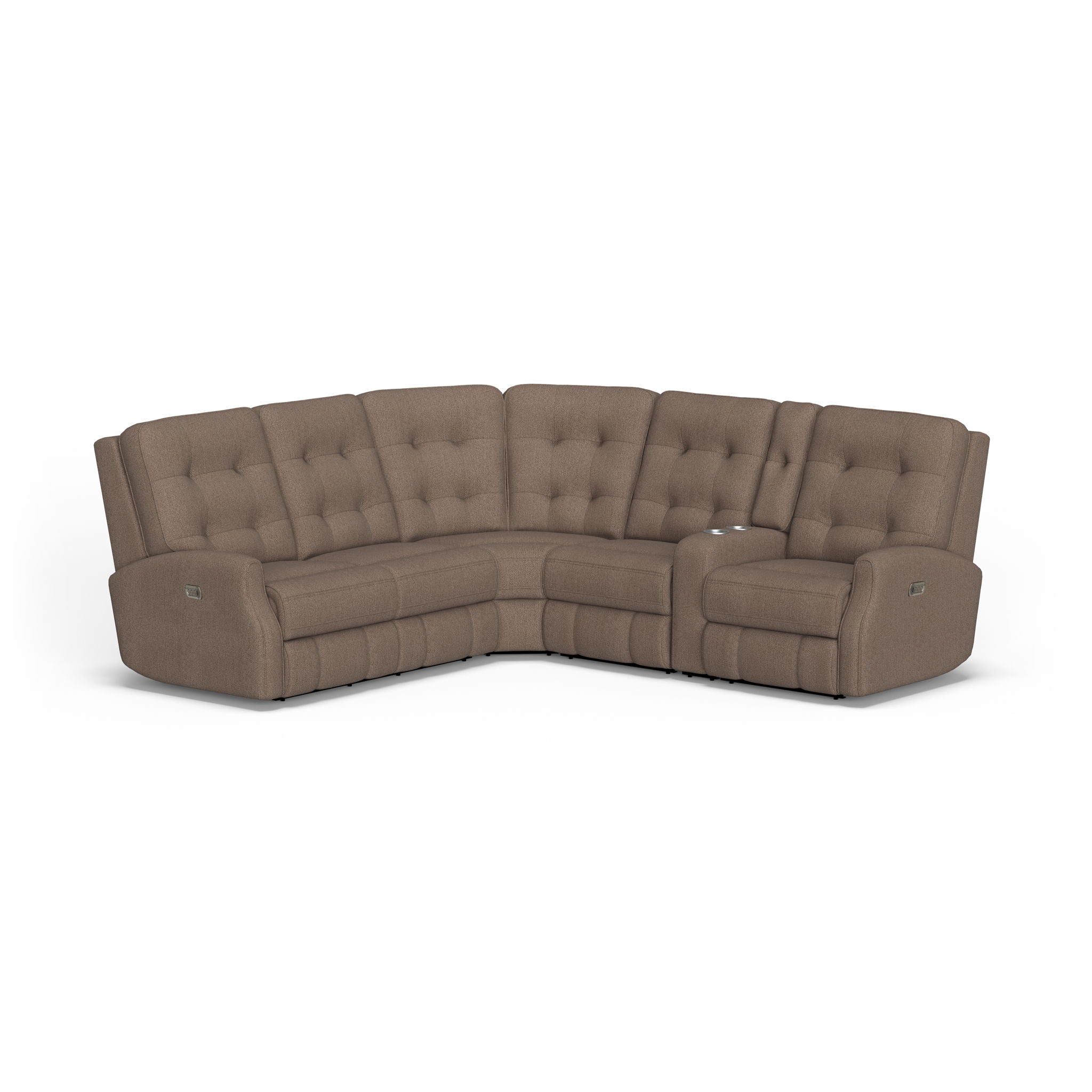 Devon Fabric Reclining Sectional