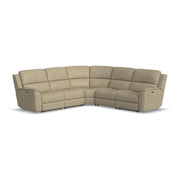 Henry Leather Reclining Sectional