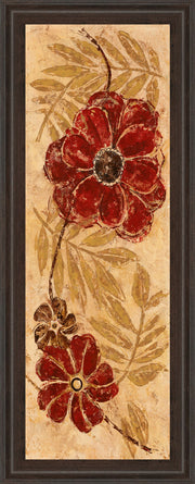 Touch Of Honey I By Maria Donovan - Framed Print Wall Art - Light Brown