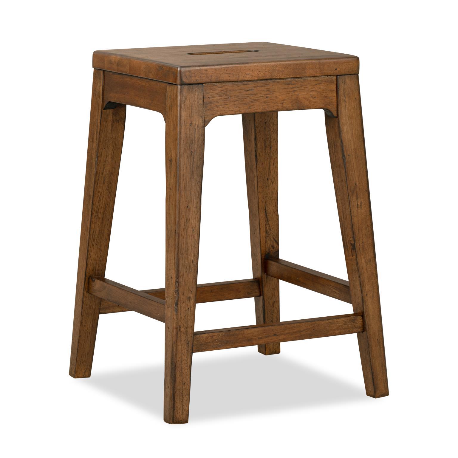 Lake House - Counter Height Backless Stool (Set of 2)