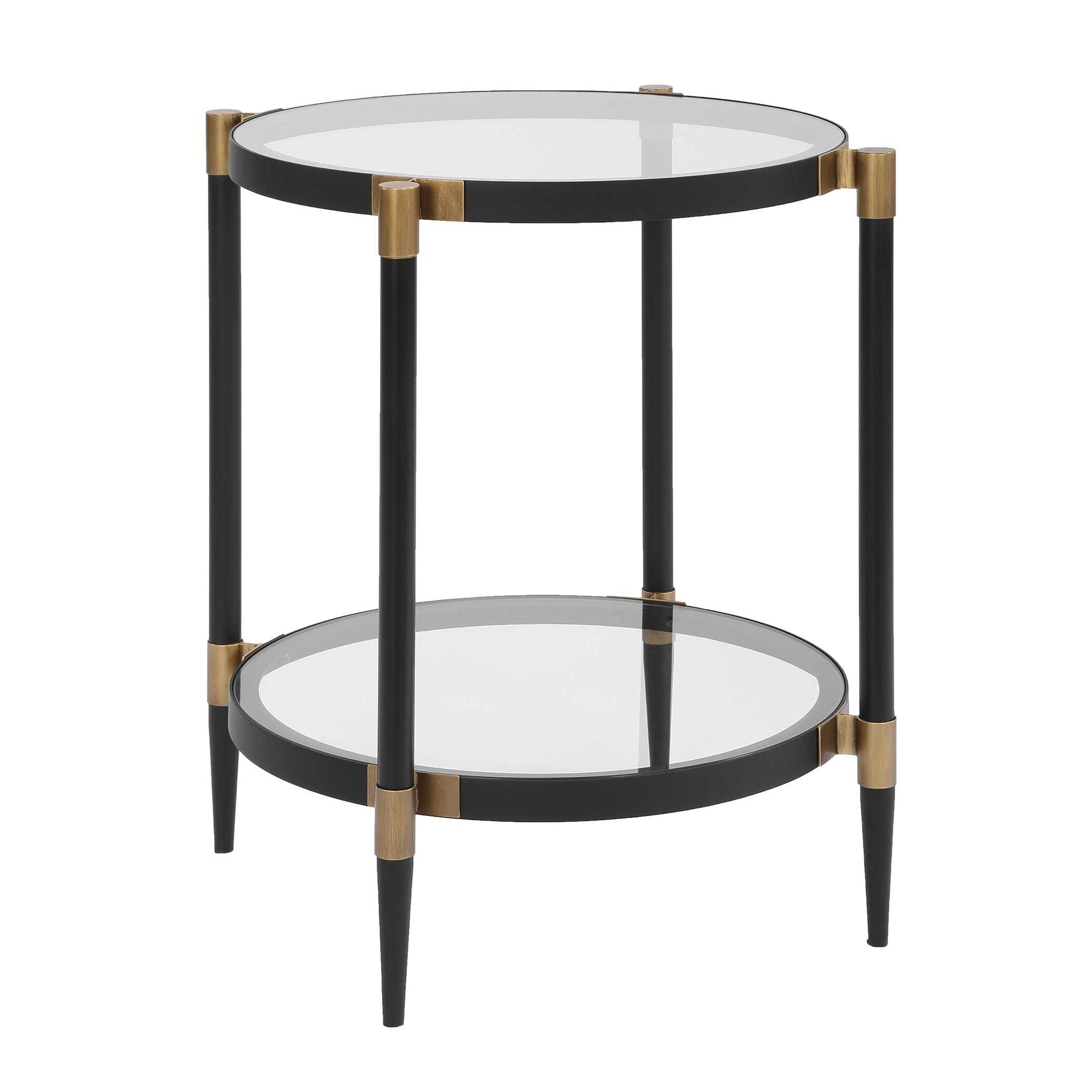 Chadid - Round Glass Table