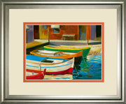 Canal Street I By Dupre - Framed Print Wall Art - Beige