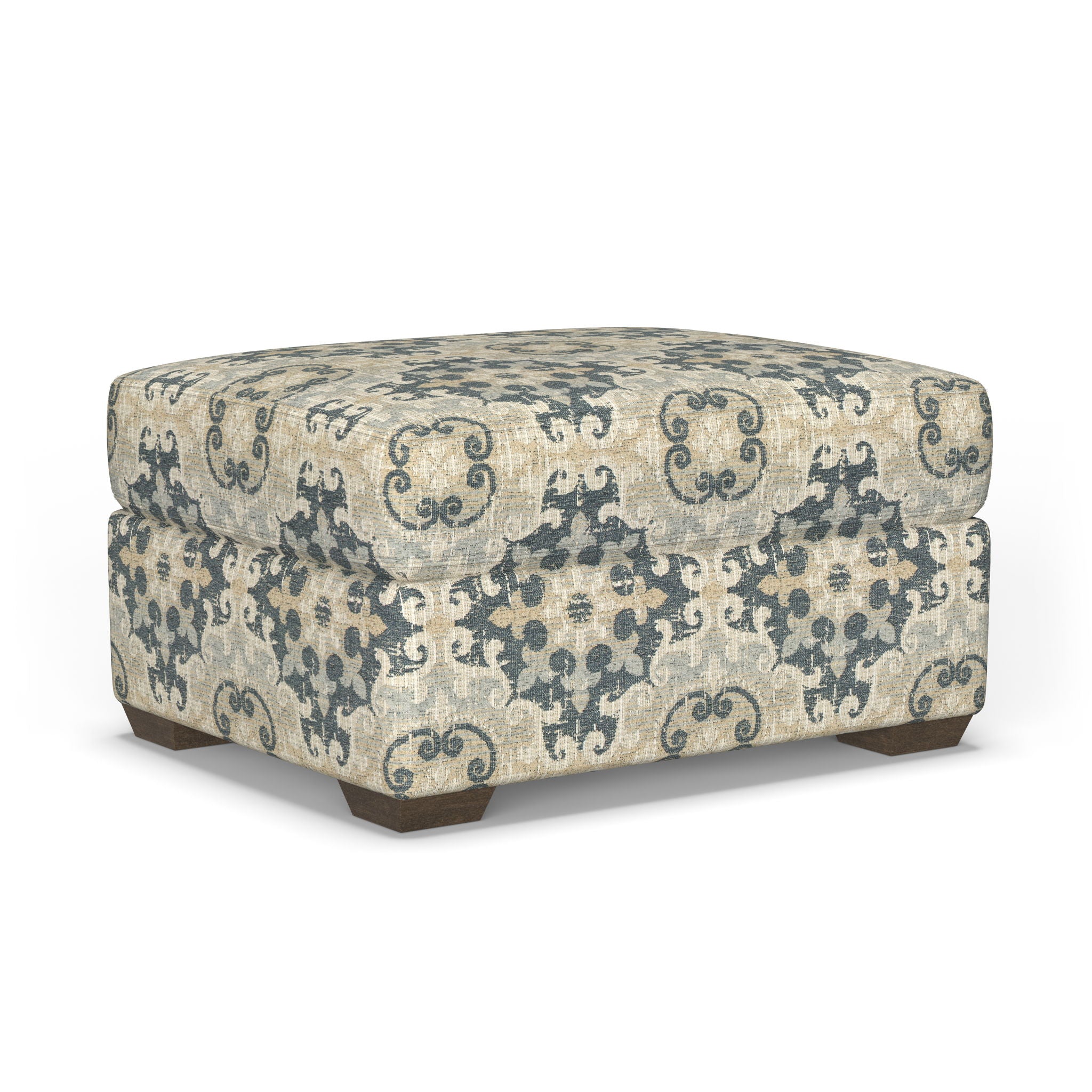 Randall - Fabric Ottoman