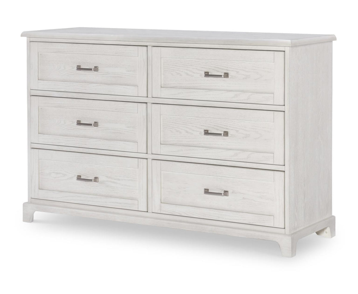 Ashton - 6 Drawer Dresser - Bleached Linen
