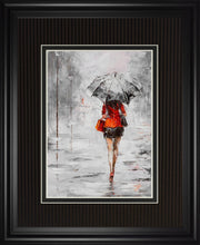 34x40 City in the Rain II By Jolanta Kowalik - Gray