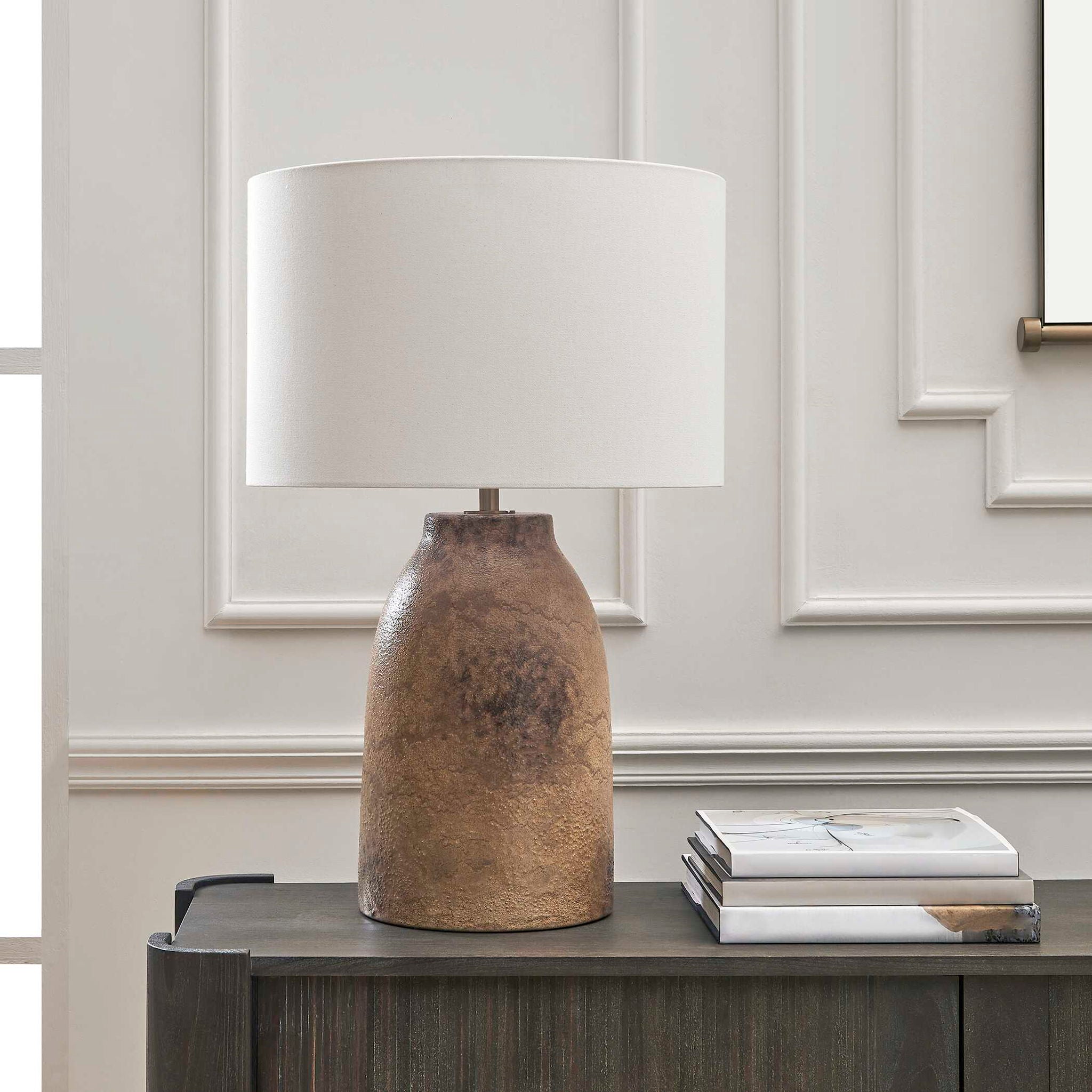 Harris - Table Lamp - Mottled Brown