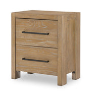 Horizons - 2 Drawers Nightstand - Weathered Oak