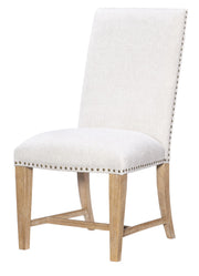 Torrance - Upholstered Side Chair (Set of 2) - Aged Driftwood