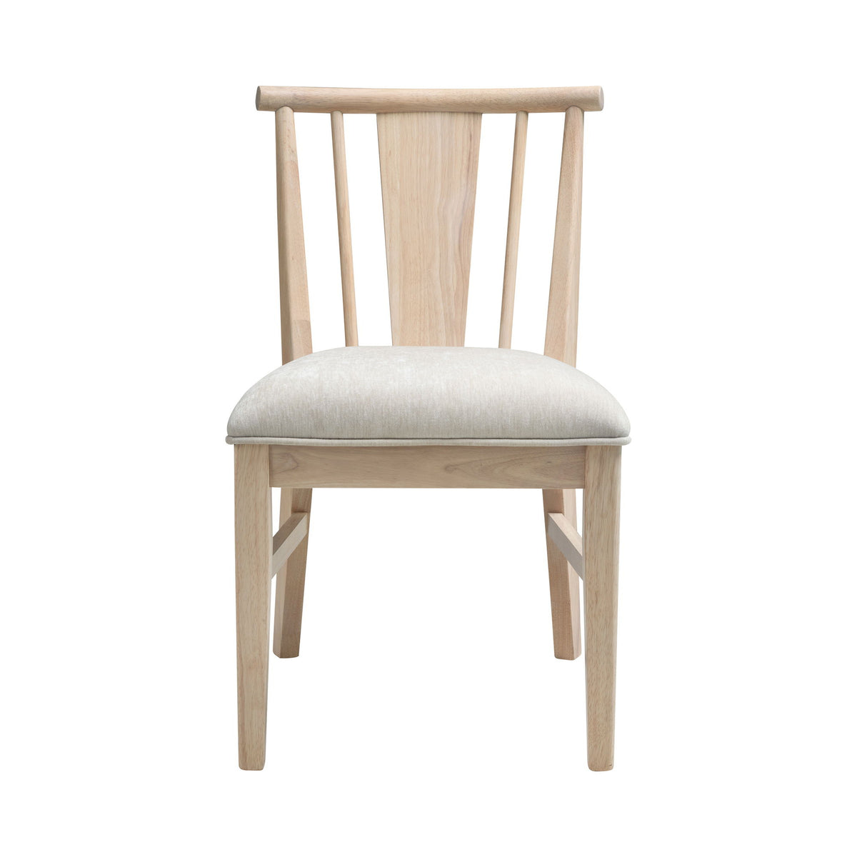 West End - Spindle Chair With Ivory Seat
