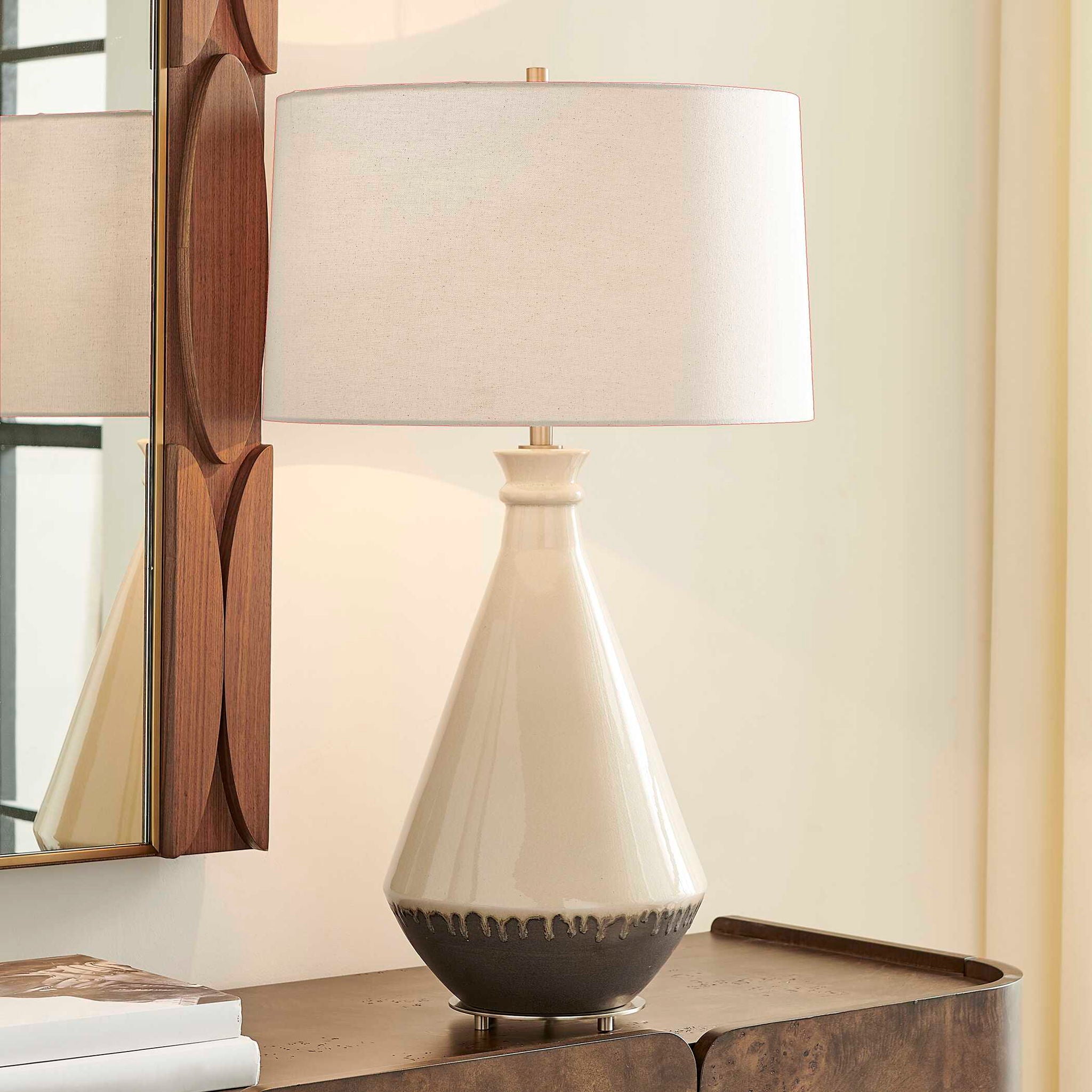 Banham - Table Lamp - Brown,Gray