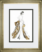 34x40 All That Glitters I By Tava Studios - White