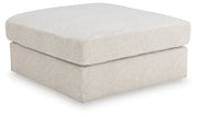 Kestrie - Oversized Accent Ottoman - Feathered
