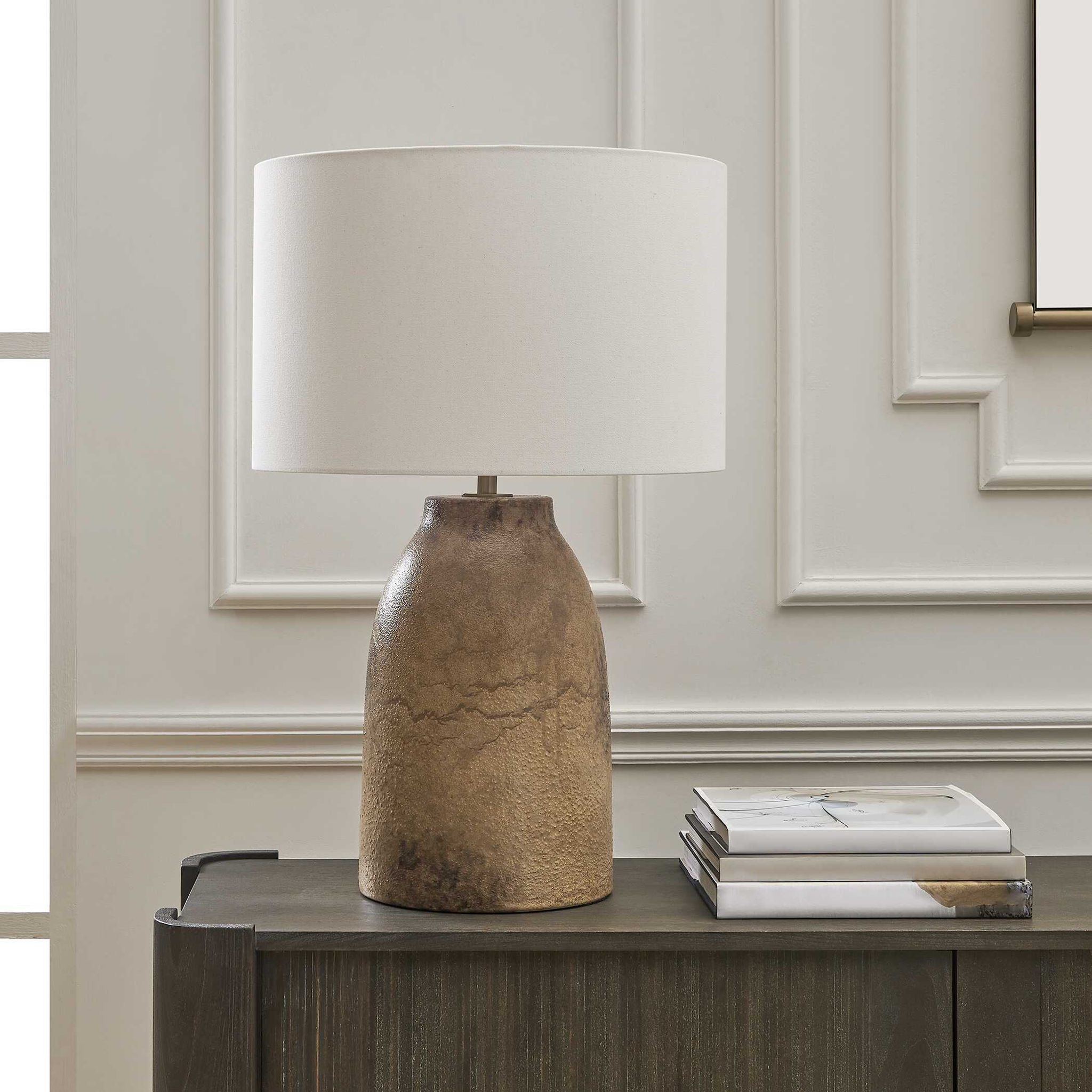 Harris - Table Lamp - Mottled Brown