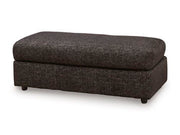 Lentiz - Oversized Accent Ottoman - Onyx