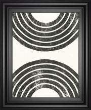Over The Rainbow BW I By Moira Hershey - Framed Print Wall Art - Black