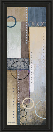 Color Of Rain Il By Michael Marcon - Framed Print Wall Art - Beige