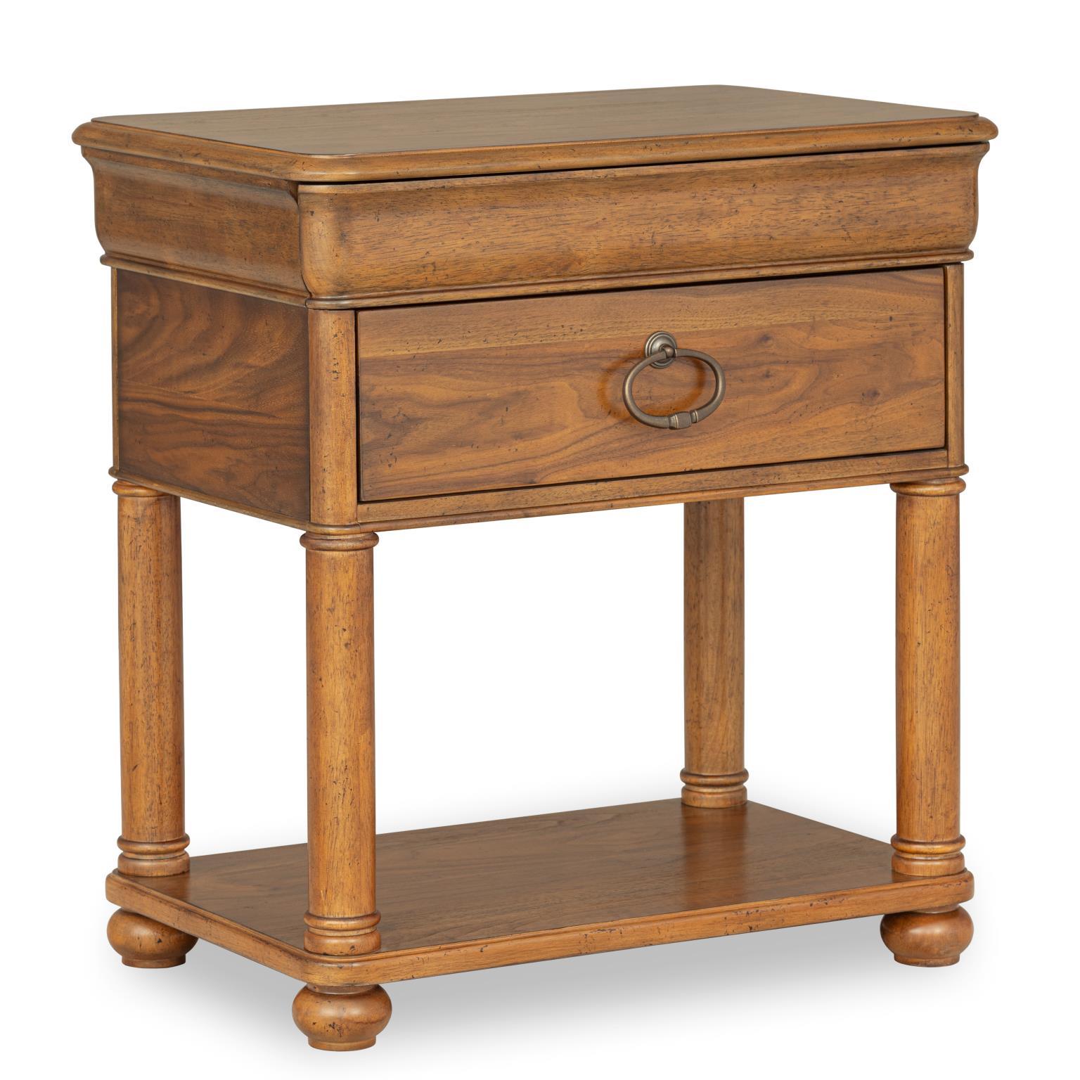 Echelon - Open Nightstand - Heritage Walnut