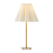 Lilabet - Fluted Shade Table Lamp - Gold