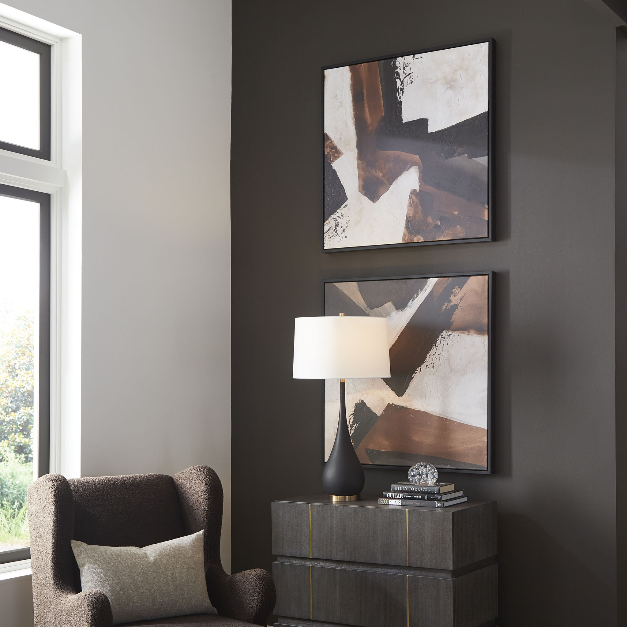 Tactile Inspiration - Framed Abstract Art (Set of 2)