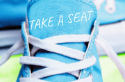 Take A Seat (Framed) - Light Blue