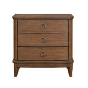 Bellevue - 3-Drawer Nightstand - Whiskey Brown
