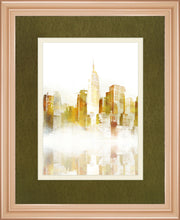 New York Sketch By Ken Roko - Yellow