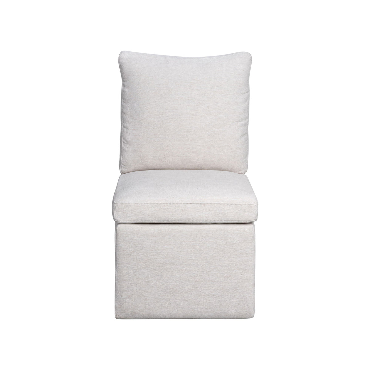 Upholstered Dining Chair Pillow Back