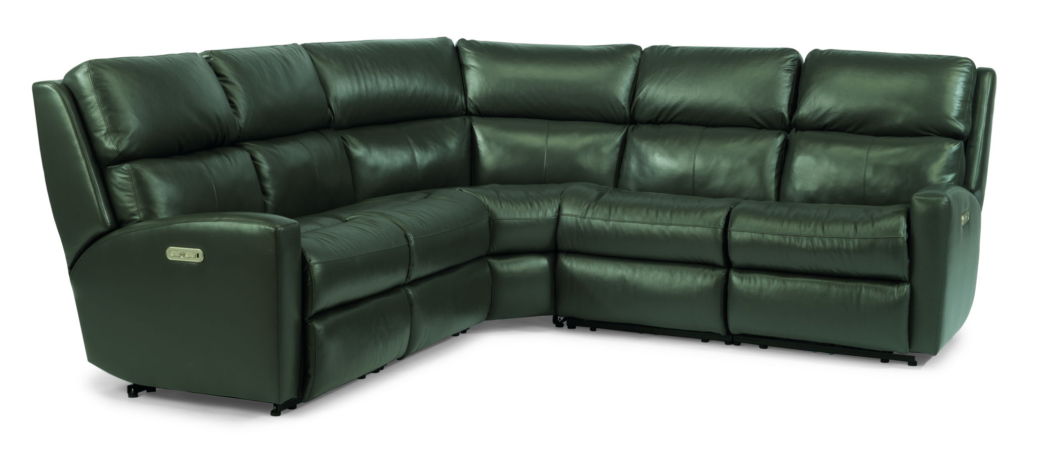 Catalina Leather Reclining Sectional