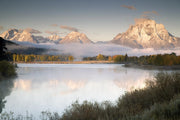 Snake River Fog By Danita Delimont (Framed) - Gray