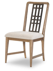 Beacon Hill - Open Back Side Chair (Set of 2) - Dusted Barley