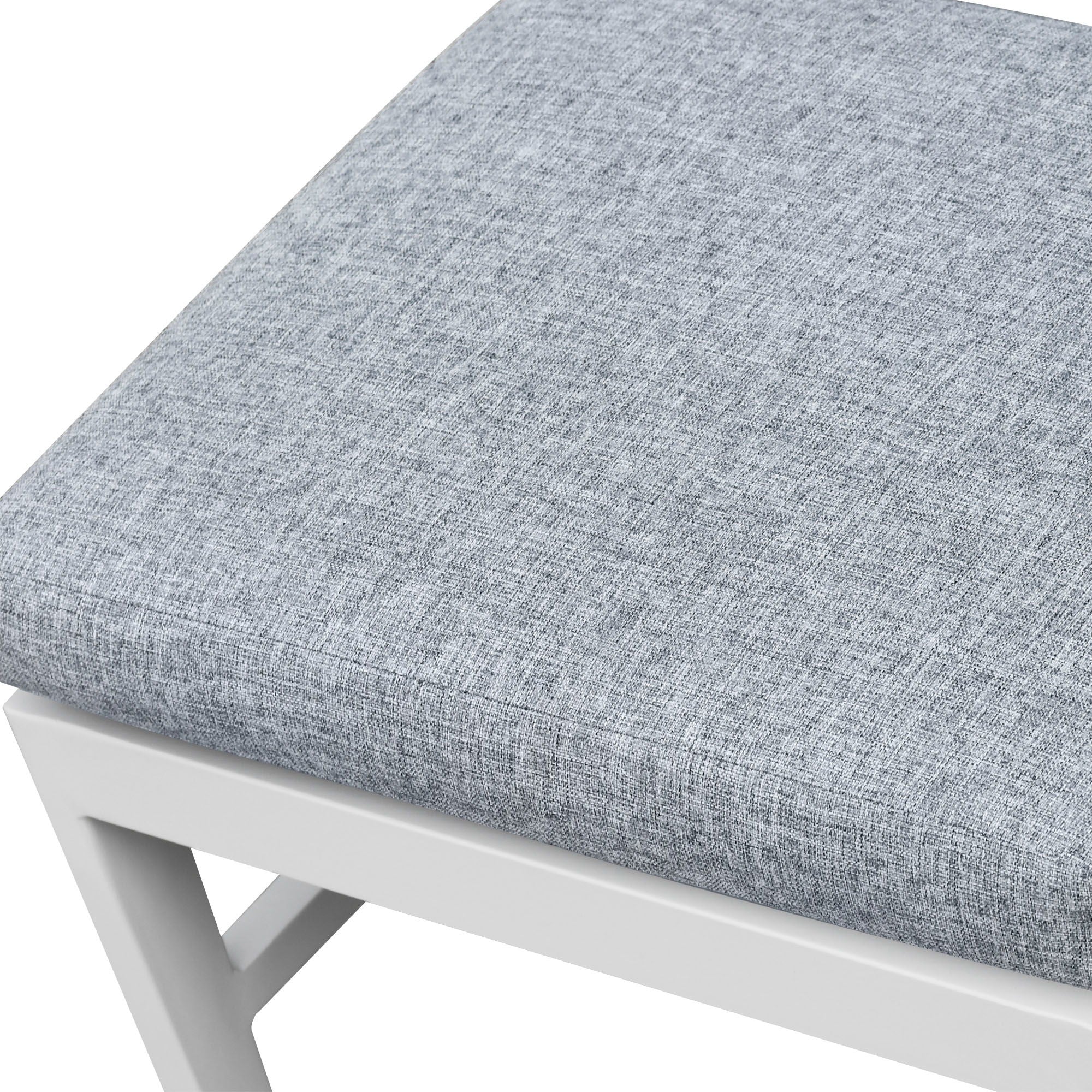 Nash - Outdoor Dining Panel Side Chair - Buff