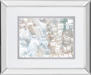 Empire View I Mirror Framed By DanMeneely - Pearl Silver