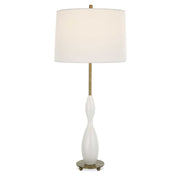Annora - Glossy Table Lamp - White