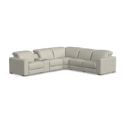 Aurora Leather Reclining Sectional